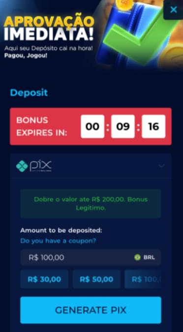 Deposit Modal